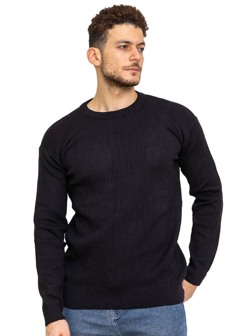 Black - Design p2231 PF - Round Pullover - Khotwh